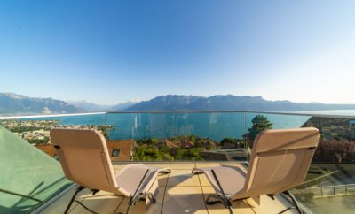 Modern 4 Bedroom Duplex Apartment with lake view in Chardonne
