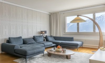 Lake view Apartment at Montreux City Center