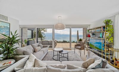 Modern 2BD with Superb Lake & Mountain Lausanne Area