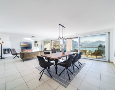 Luxury 4BD Apartment in Montreux Center&Lake – Panoramic Views and SPA