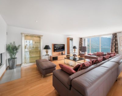 Luxury Apartment in Montreux City with Panoramic Lake Views