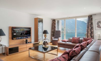 Luxury Apartment in Montreux City with Panoramic Lake Views