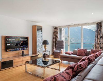 Luxury Apartment in Montreux City with Panoramic Lake Views