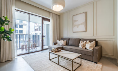 Sunset Creek Oasis: Luxury 1BR Beachfront Apartment in Dubai