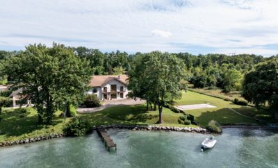 Villa Dame du Lac – Waterfront Masterpiece with Private Jetty near Geneva