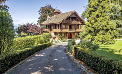 THE LODGE – 7 bedrooms Waterfront Estate fully renovated near Evian
