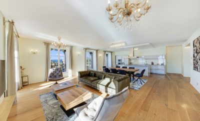 Modern 3-Bedroom Lakeview Apartment in Montreux | Le National Residence