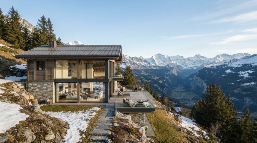 Swiss Chalets with Panoramic Mountain Views: The 2026 Luxury Collection