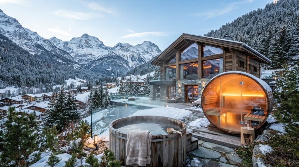 Swiss Chalets with Hot Tubs and Saunas: How to Choose Your Stay