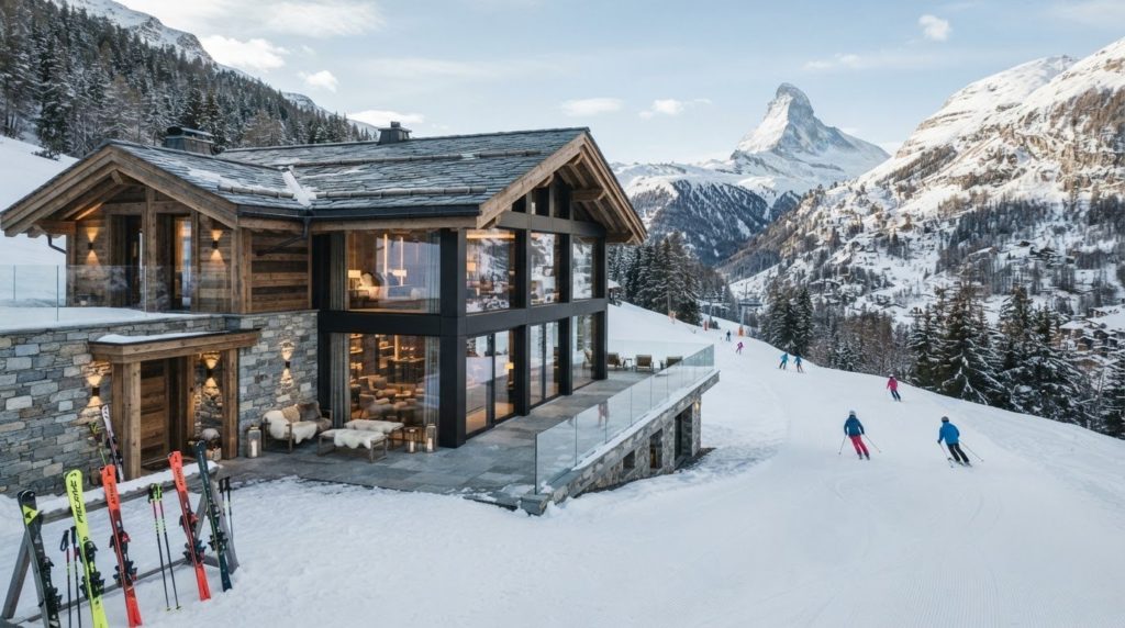 Luxury Ski-In/Ski-Out Chalets in Switzerland